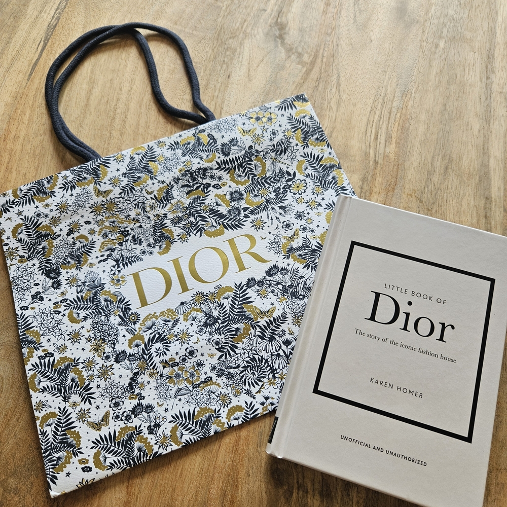 Dior Women's Floral Tote Bag - Gold and Black